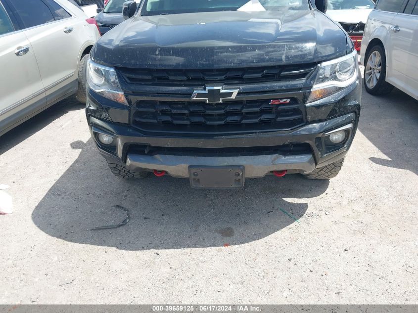 2021 Chevrolet Colorado 4Wd Short Box Z71 VIN: 1GCGTDEN0M1286594 Lot: 39659125