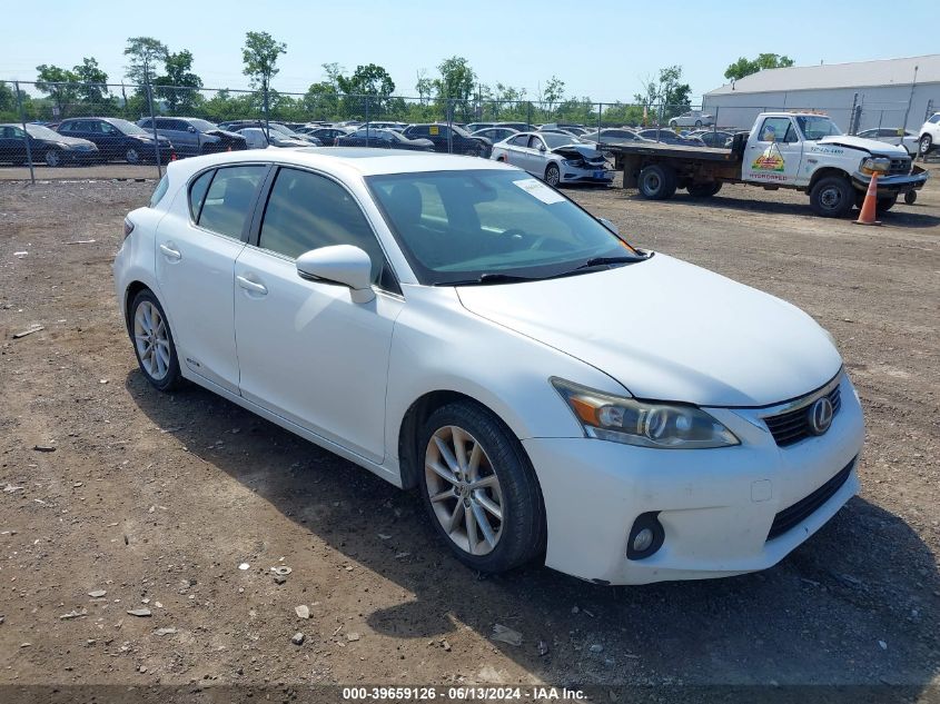 2011 Lexus Ct 200H Premium VIN: JTHKD5BH4B2043663 Lot: 39659126