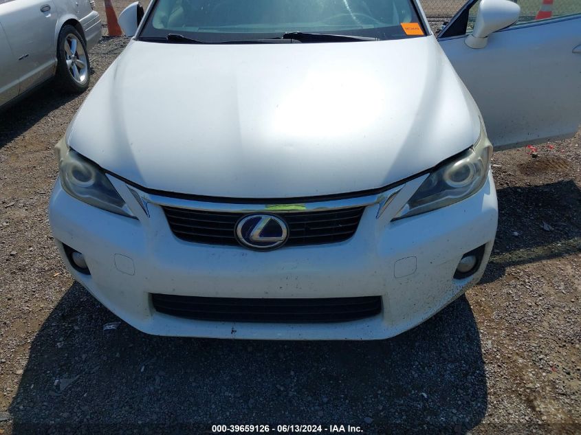 2011 Lexus Ct 200H Premium VIN: JTHKD5BH4B2043663 Lot: 39659126