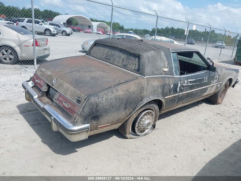 1985 Buick Riviera VIN: 1G4EZ57Y3FE434604 Lot: 39659127