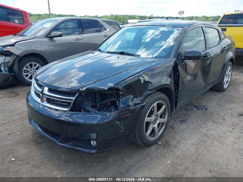 2012 Dodge Avenger Sxt Plus VIN: 1C3CDZEGXCN142637 Lot: 39659131
