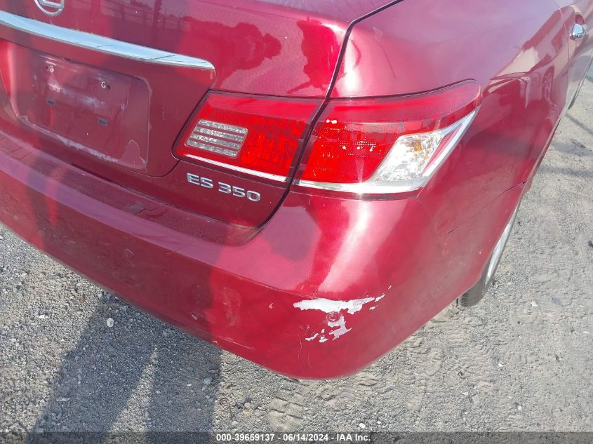 2010 Lexus Es 350 VIN: JTHBK1EG9A2366977 Lot: 39659137