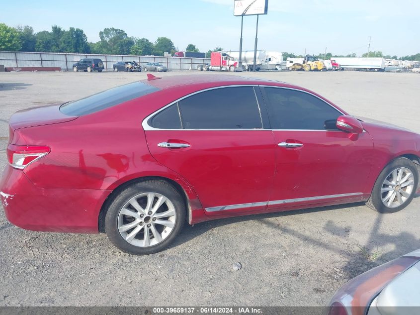 2010 Lexus Es 350 VIN: JTHBK1EG9A2366977 Lot: 39659137