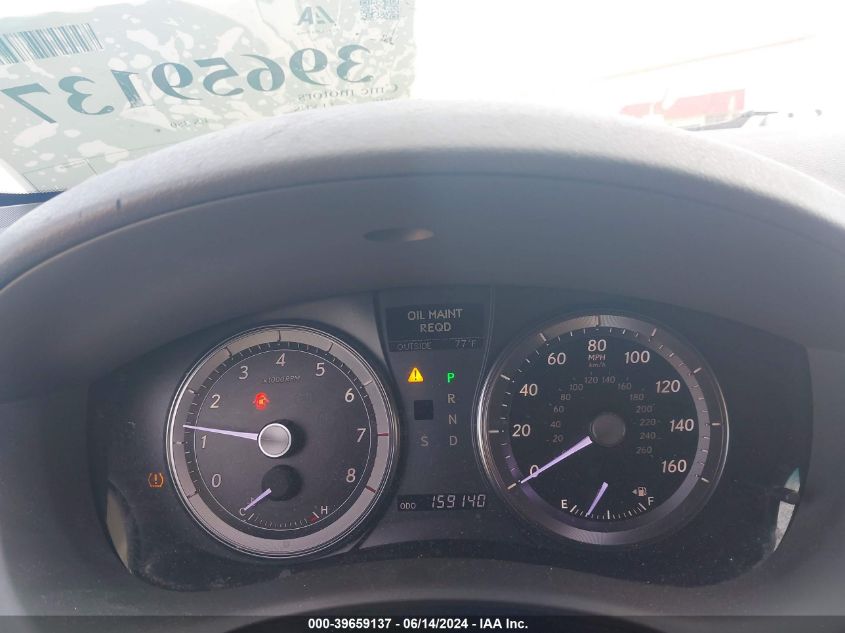 2010 Lexus Es 350 VIN: JTHBK1EG9A2366977 Lot: 39659137