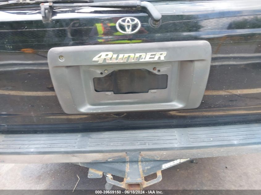 1998 Toyota 4Runner Sr5 V6 VIN: JT3GN86RXW0056268 Lot: 39659150