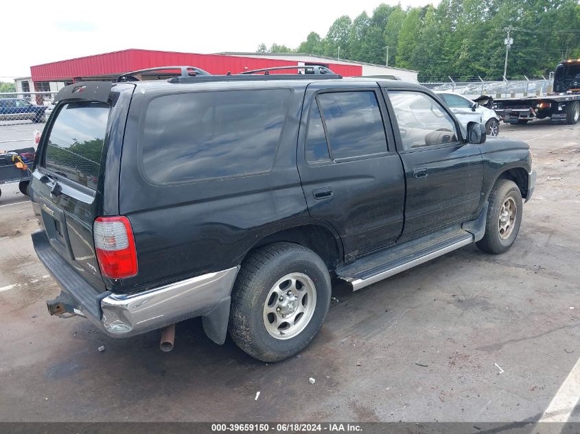 1998 Toyota 4Runner Sr5 V6 VIN: JT3GN86RXW0056268 Lot: 39659150