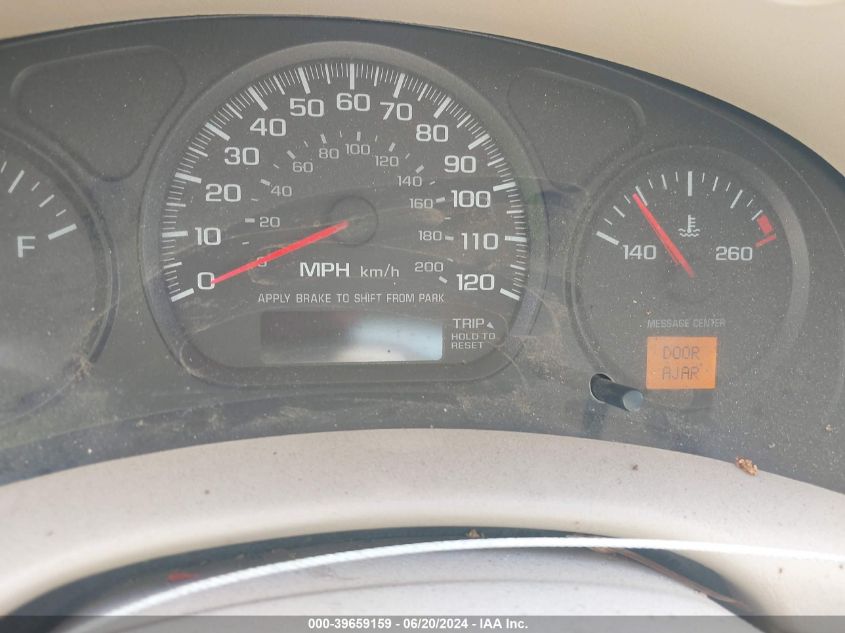 2002 Chevrolet Impala VIN: 2G1WF52E829158926 Lot: 39659159