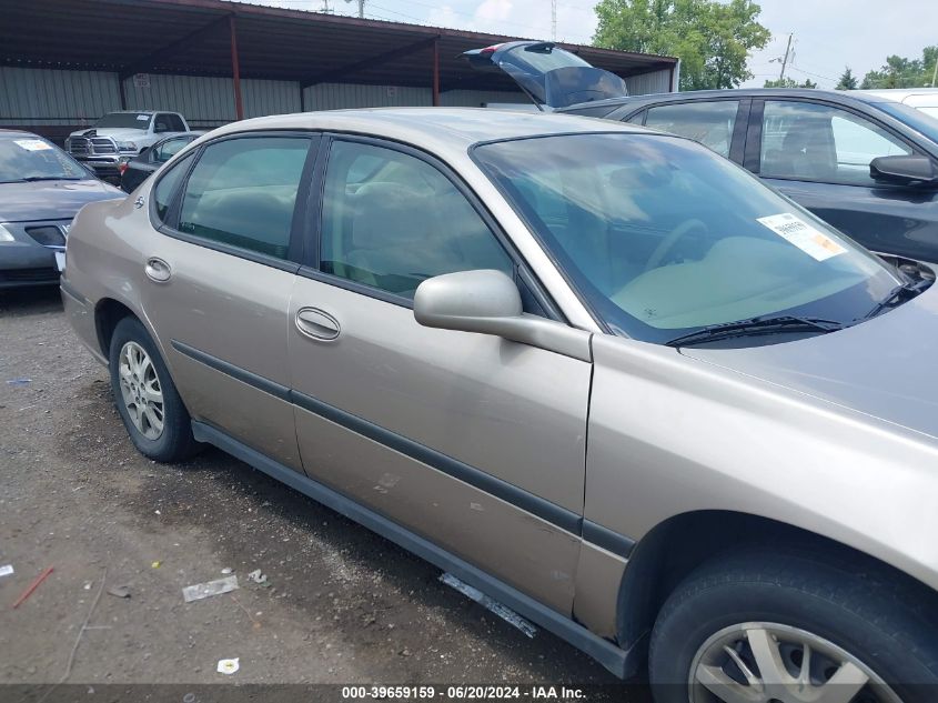 2002 Chevrolet Impala VIN: 2G1WF52E829158926 Lot: 39659159