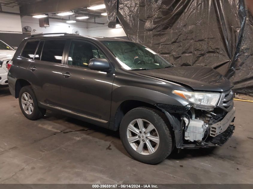 2012 Toyota Highlander Se V6 VIN: 5TDBK3EH9CS164352 Lot: 39659167