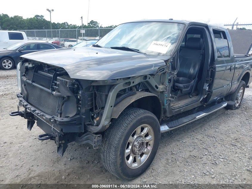 2015 Ford F-250 Lariat VIN: 1FT7W2BT2FEC30229 Lot: 39659174