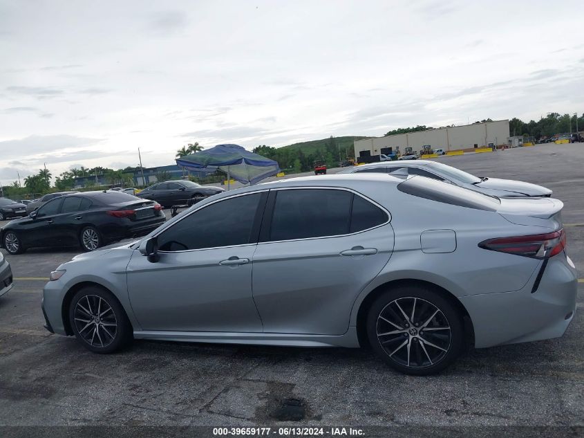 4T1S11AK8NU665526 2022 Toyota Camry Se