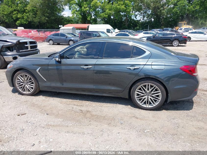 2020 Genesis G70 2.0T Rwd VIN: KMTG64LAXLU059905 Lot: 39659189