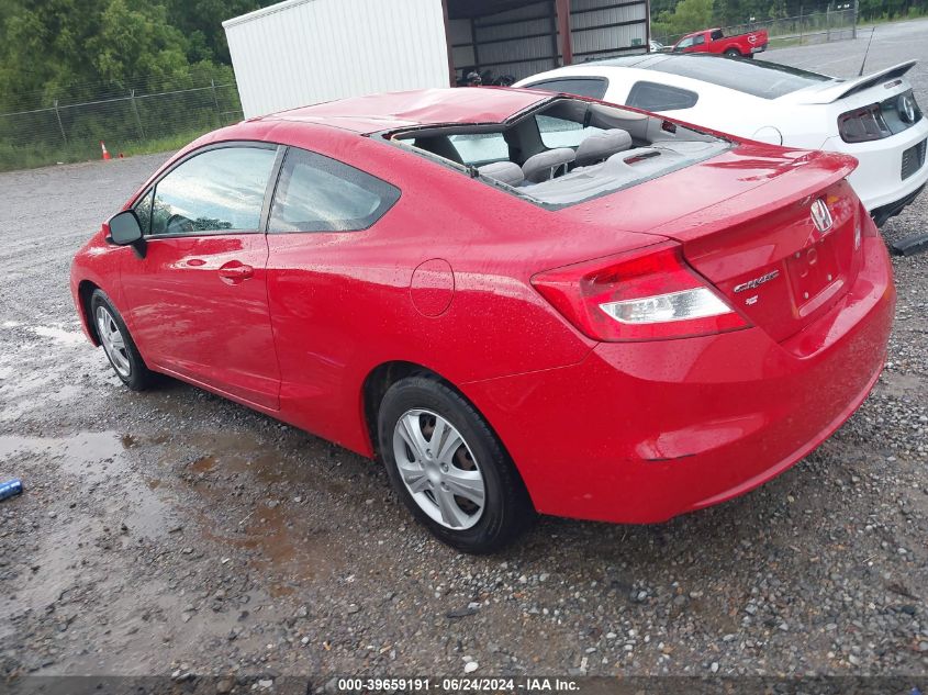 2013 Honda Civic Lx VIN: 2HGFG3B58DH515802 Lot: 39659191