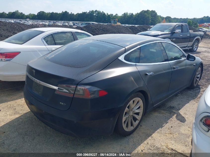 2018 Tesla Model S 100D/75D/P100D VIN: 5YJSA1E20JF275571 Lot: 39659227