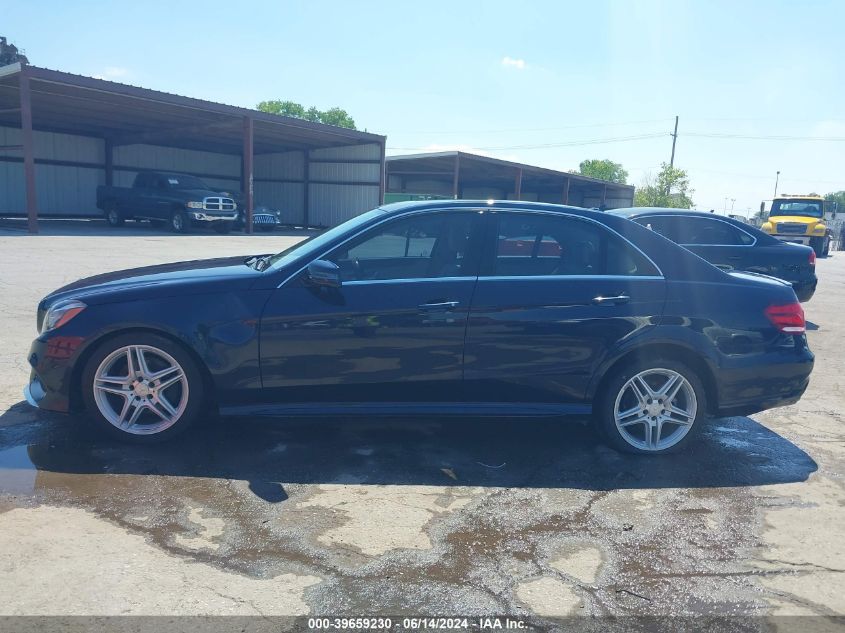 2014 Mercedes-Benz E 350 4Matic VIN: WDDHF8JB3EA795620 Lot: 39659230