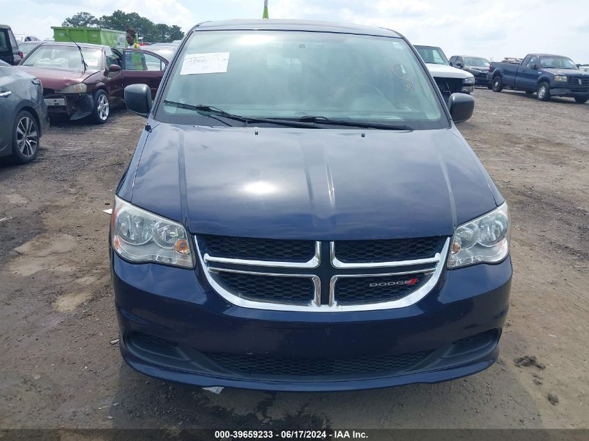 2015 Dodge Grand Caravan Se VIN: 2C4RDGBG3FR622850 Lot: 39659233