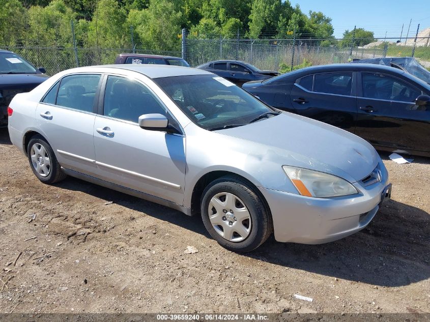 2005 Honda Accord 2.4 Lx VIN: 1HGCM56445A154836 Lot: 39659240