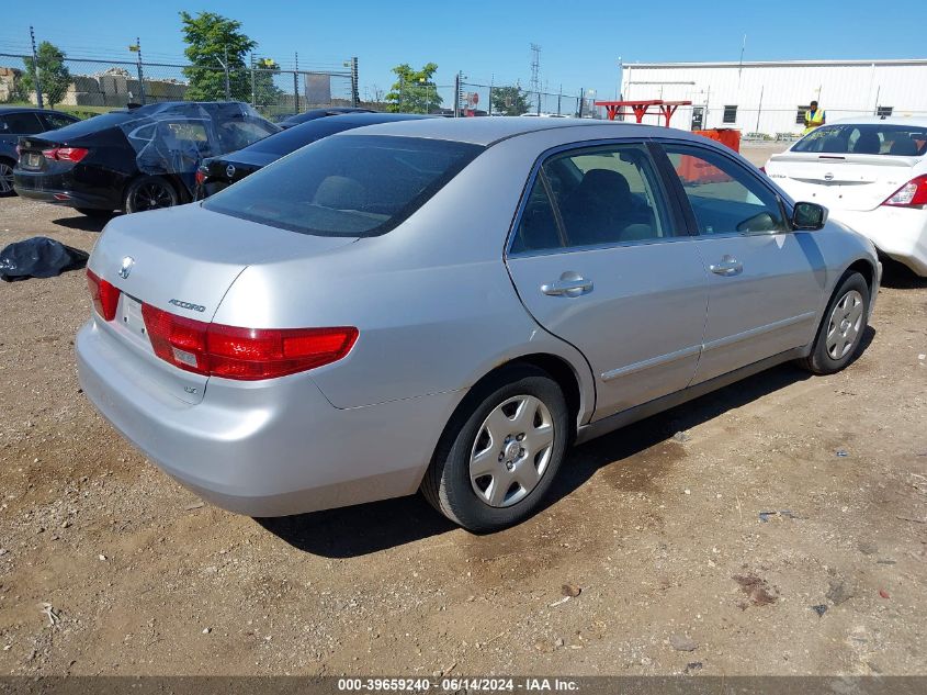 2005 Honda Accord 2.4 Lx VIN: 1HGCM56445A154836 Lot: 39659240