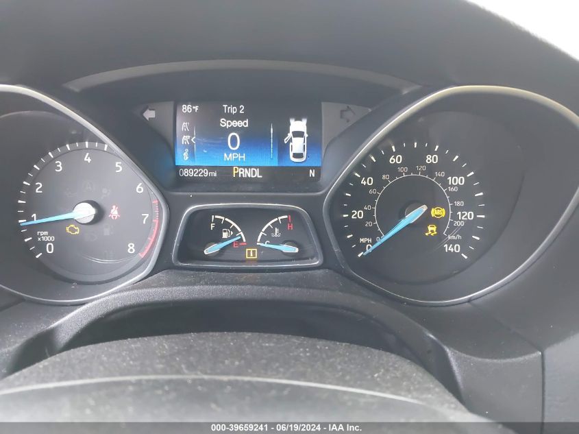 2016 Ford Focus Se VIN: 1FADP3F22GL358254 Lot: 39659241