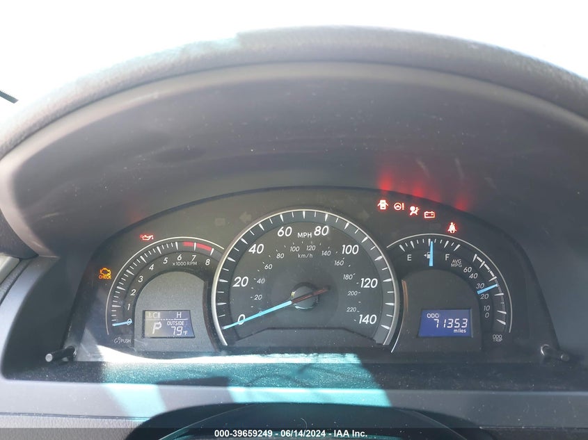 2014 Toyota Camry Le VIN: 4T4BF1FK7ER384544 Lot: 39659249