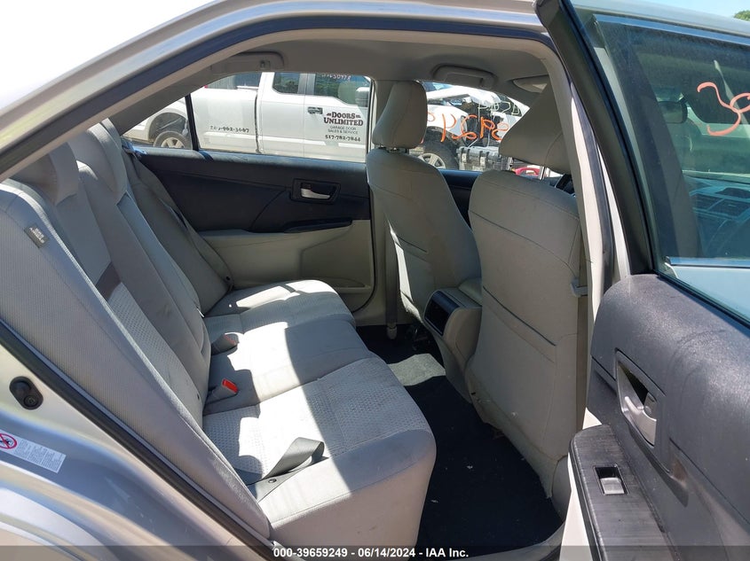 2014 Toyota Camry Le VIN: 4T4BF1FK7ER384544 Lot: 39659249