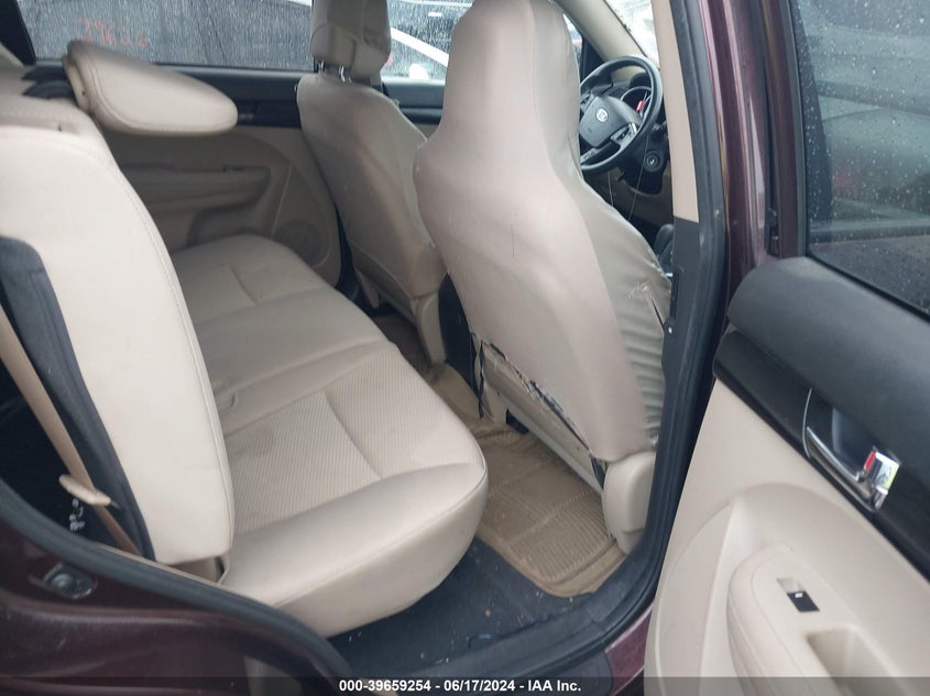 2011 Kia Sorento Lx V6 VIN: 5XYKTDA27BG064511 Lot: 39659254