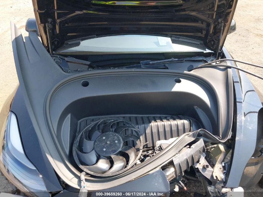 2022 Tesla Model 3 Long Range Dual Motor All-Wheel Drive VIN: 5YJ3E1EB0NF322306 Lot: 39659260