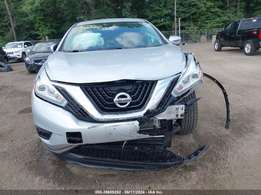 2017 Nissan Murano S VIN: 5N1AZ2MH2HN199651 Lot: 39659262