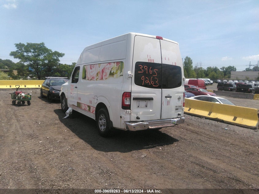 2012 Nissan Nv 2500 Nv2500 Hd Sv V6 VIN: 1N6BF0LY7CN116910 Lot: 39659263