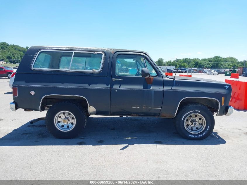 1978 Chevrolet Blazer VIN: CKR188Z211966 Lot: 39659268