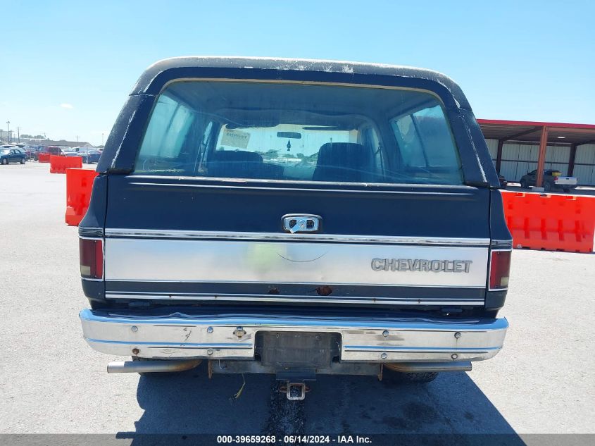 1978 Chevrolet Blazer VIN: CKR188Z211966 Lot: 39659268