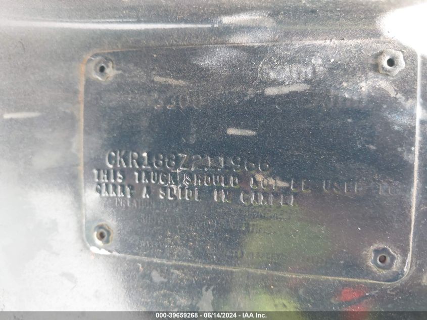 1978 Chevrolet Blazer VIN: CKR188Z211966 Lot: 39659268