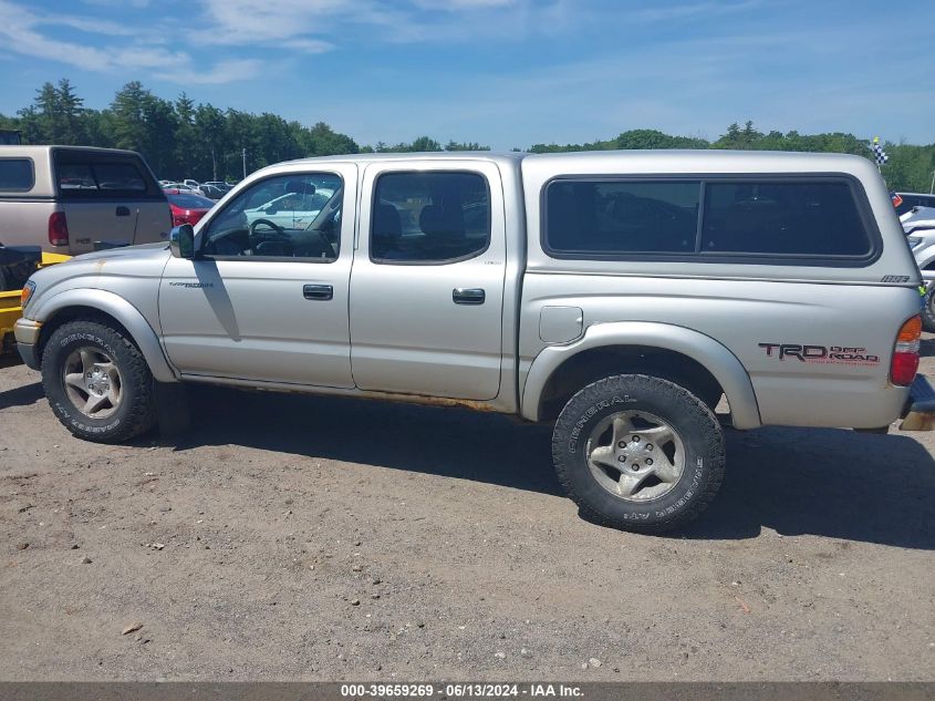 2002 Toyota Tacoma Base V6 VIN: 5TEHN72N72Z131810 Lot: 39659269