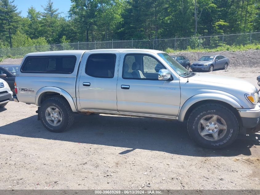 2002 Toyota Tacoma Base V6 VIN: 5TEHN72N72Z131810 Lot: 39659269