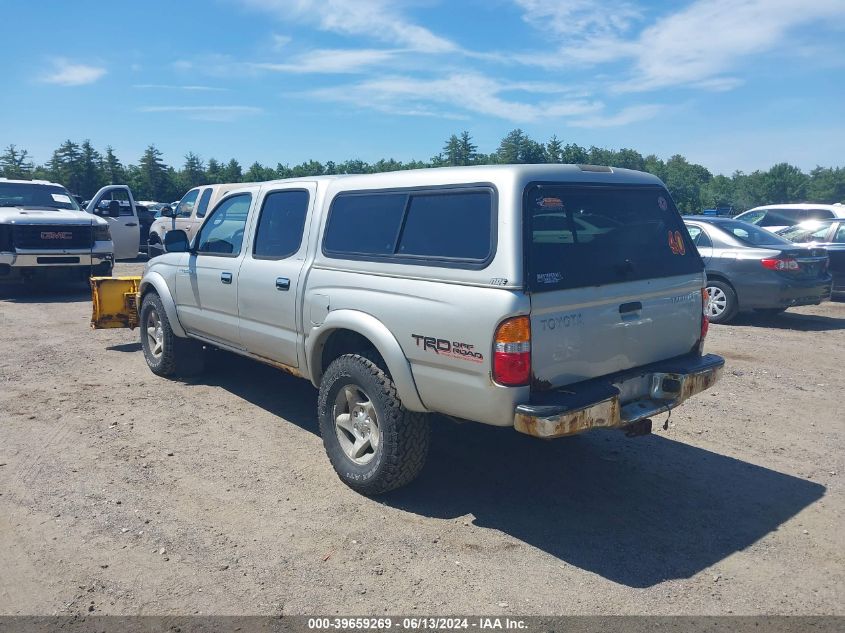 2002 Toyota Tacoma Base V6 VIN: 5TEHN72N72Z131810 Lot: 39659269