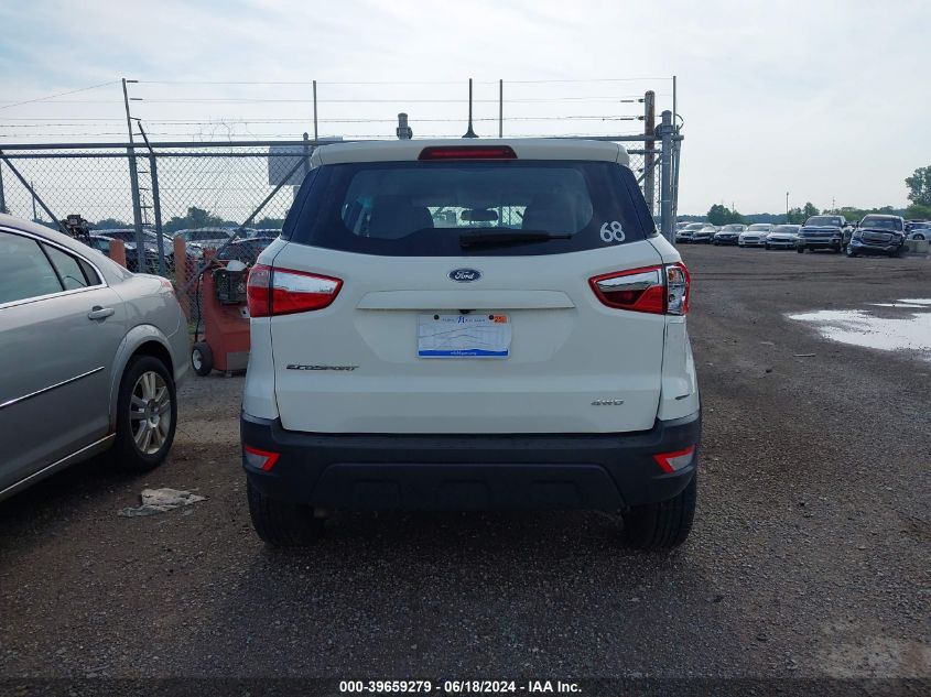 MAJ6S3FL8NC461451 2022 Ford Ecosport S