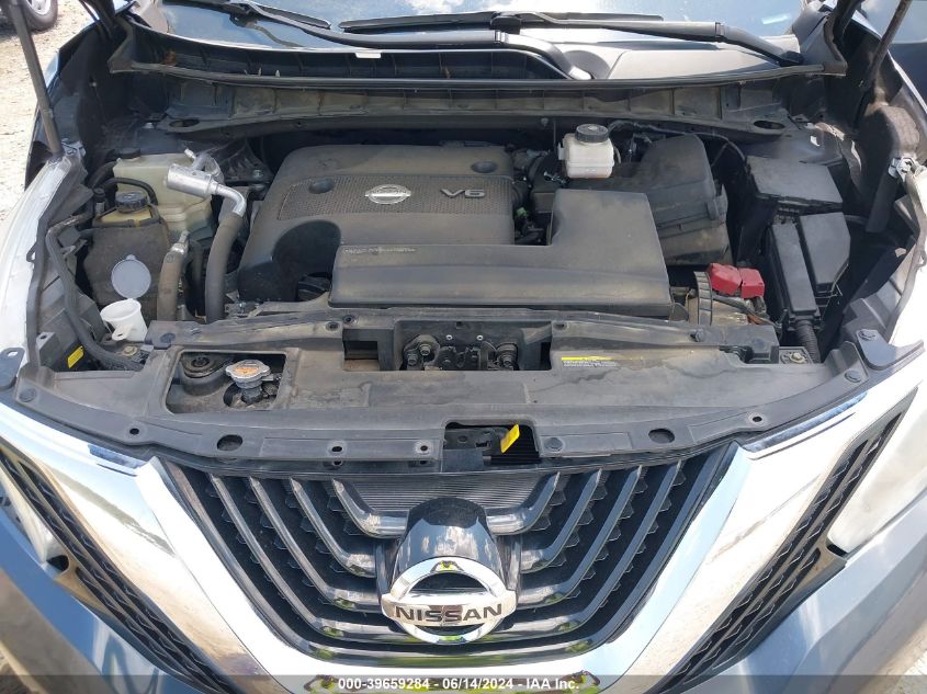 2018 Nissan Murano S VIN: 5N1AZ2MG7JN110010 Lot: 39659284