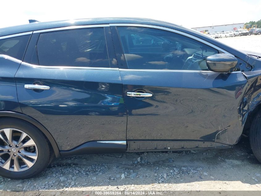 2018 Nissan Murano S VIN: 5N1AZ2MG7JN110010 Lot: 39659284