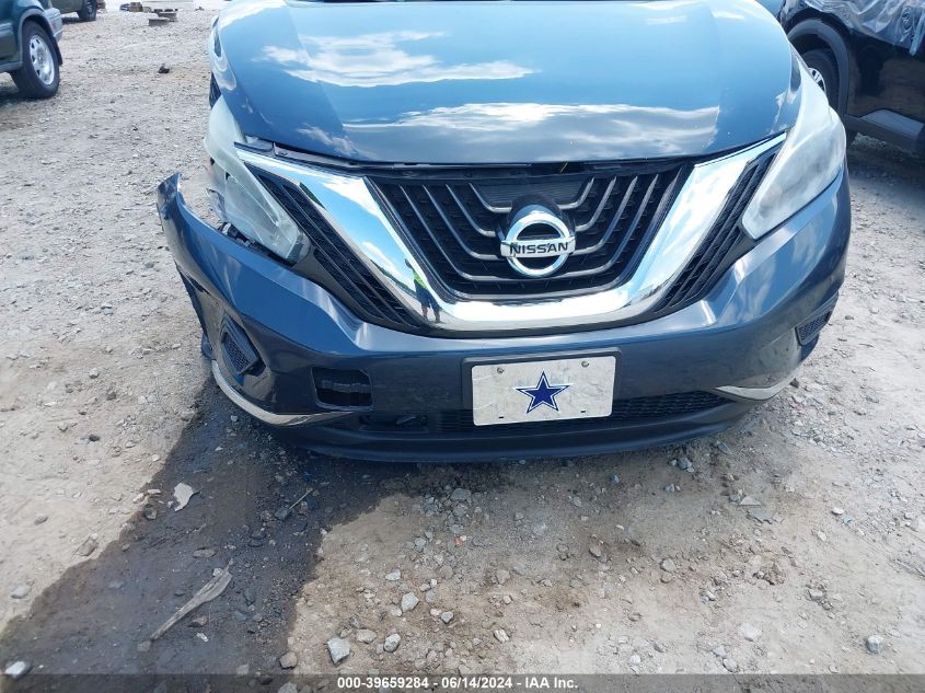 2018 Nissan Murano S VIN: 5N1AZ2MG7JN110010 Lot: 39659284