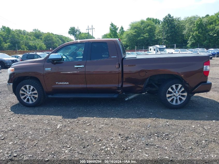 2016 Toyota Tundra Limited 5.7L V8 VIN: 5TFBY5F18GX531057 Lot: 39659294