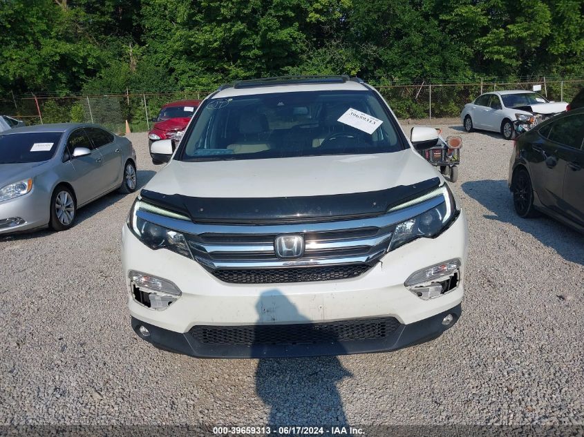 2018 Honda Pilot Ex-L VIN: 5FNYF6H65JB015349 Lot: 39659313