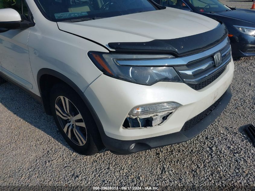 2018 Honda Pilot Ex-L VIN: 5FNYF6H65JB015349 Lot: 39659313