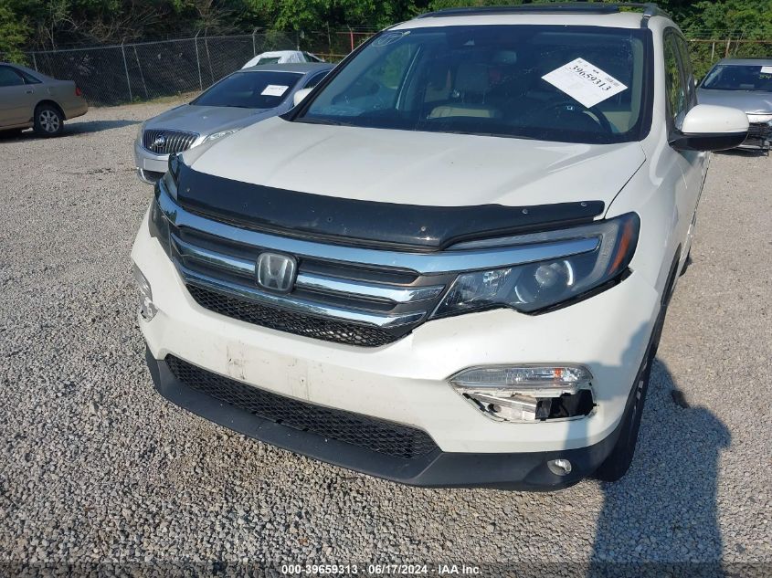 2018 Honda Pilot Ex-L VIN: 5FNYF6H65JB015349 Lot: 39659313