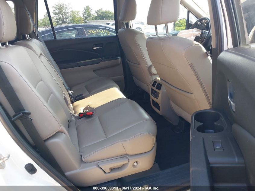 2018 Honda Pilot Ex-L VIN: 5FNYF6H65JB015349 Lot: 39659313