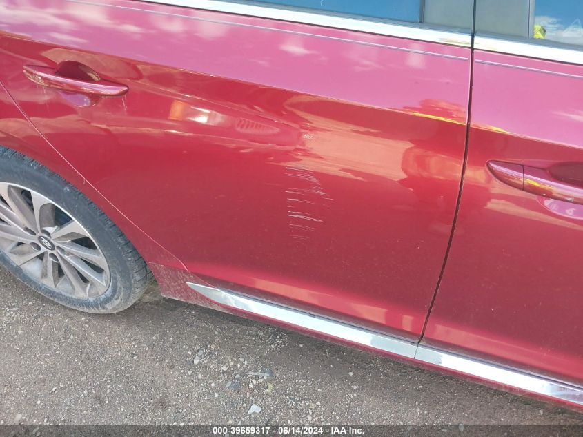 2015 Hyundai Sonata Sport VIN: 5NPE34AF8FH111818 Lot: 39659317