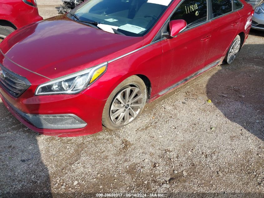 2015 Hyundai Sonata Sport VIN: 5NPE34AF8FH111818 Lot: 39659317