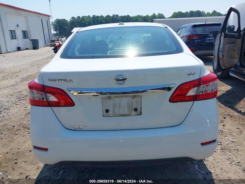 2015 Nissan Sentra Fe+ S/S/Sl/Sr/Sv VIN: 3N1AB7AP8FL656528 Lot: 39659319