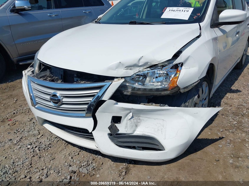 2015 Nissan Sentra Fe+ S/S/Sl/Sr/Sv VIN: 3N1AB7AP8FL656528 Lot: 39659319