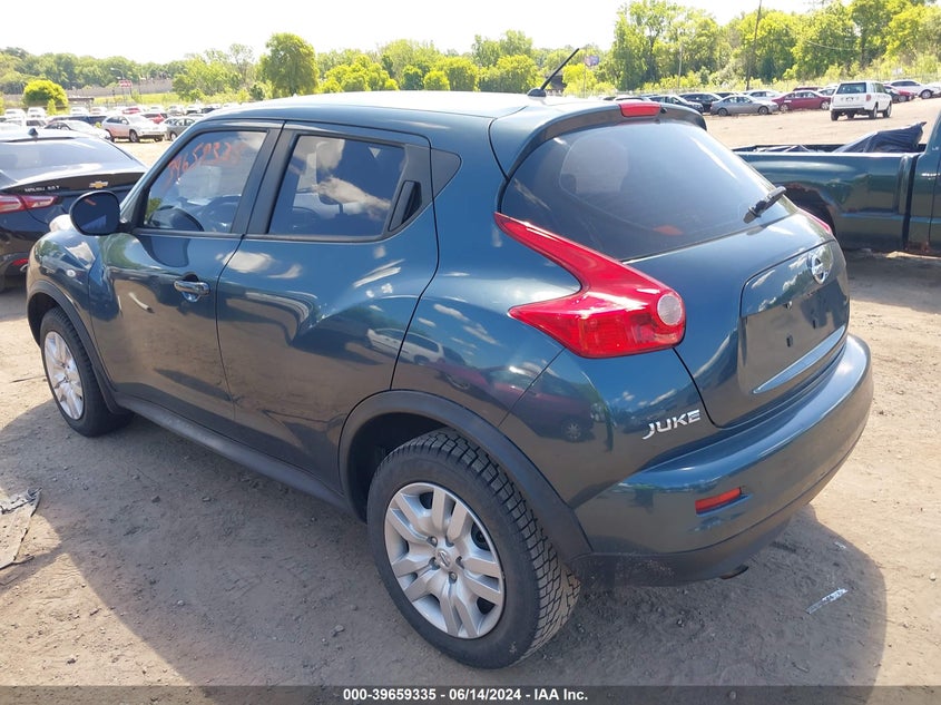 2014 Nissan Juke S VIN: JN8AF5MR9ET360757 Lot: 39659335