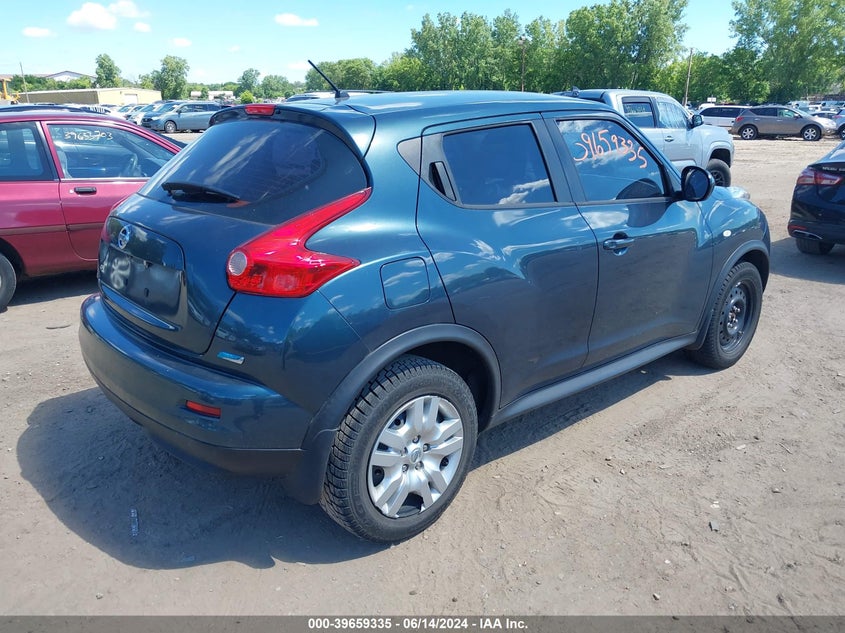 2014 Nissan Juke S VIN: JN8AF5MR9ET360757 Lot: 39659335